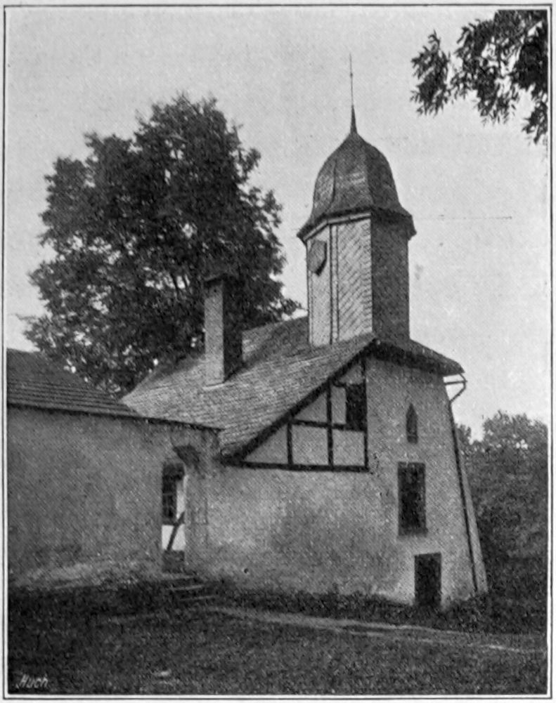 Abbildung 179. Westerbrak, Hütte mit Uhrturm.